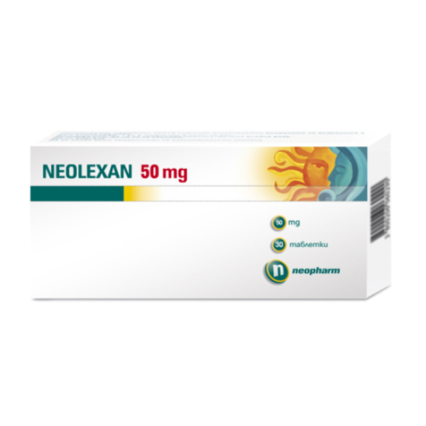 NEOPHARM Неолексан 50 мг, 30 таблетки