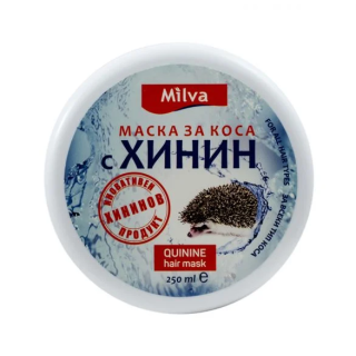 MILVA Маска за коса с хинин 250мл.