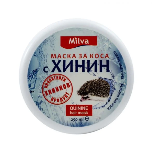 MILVA Маска за коса с хинин 250мл.