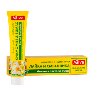 MILVA Паста за зъби с Лайка и Смрадлика, 75 мл