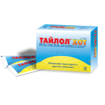 ТАЙЛОЛ ХОТ (TYLOL HOT) саше - NOBEL - 6 бр./12 бр,