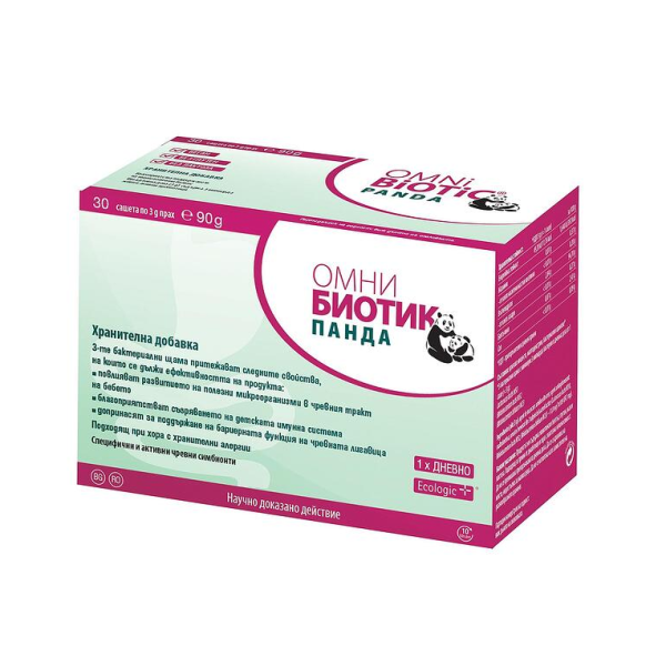 OMNI BIOTIC Panda Сашета, 30бр. х 3г OMNI BIOTIC Panda Сашета, 30бр. х 3г
