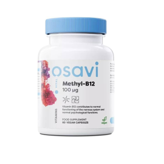 OSAVI Витамин В12 (Метилкобаламин) 100mcg/500mcg/1000mcg, 60 капсули