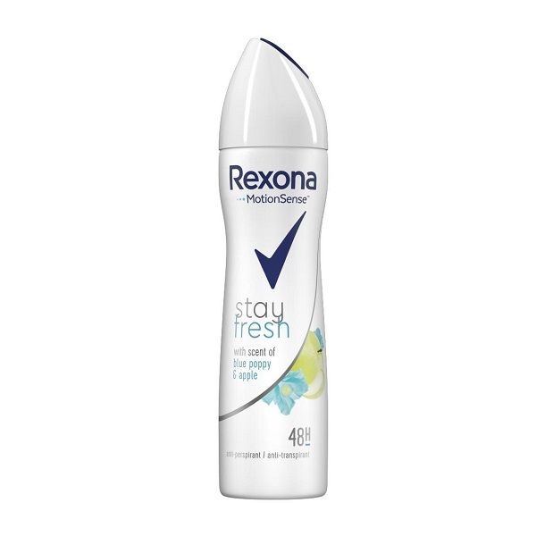 DEO Спрей дезодорант REXONA BLUE POPPY & APPLE 150мл.