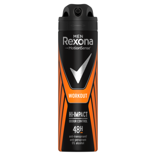 DEO Спрей дезодорант REXONA MEN WORKOUT 150мл.