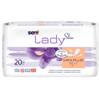 SENI LADY SLIM MINI PLUS Урологични подложки за жени, 20 бр.