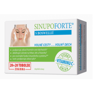 SIMPLY PHARMACEUTICAL Sinupo Forte с Босвелия, 20 капсули