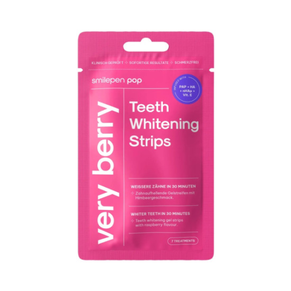 SMILEPEN Избелващи ленти за зъби Горски плодове, 7х2 бр.