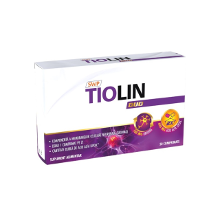 SUN WAVE PHARMA Тиолин дуо, 30 таблетки