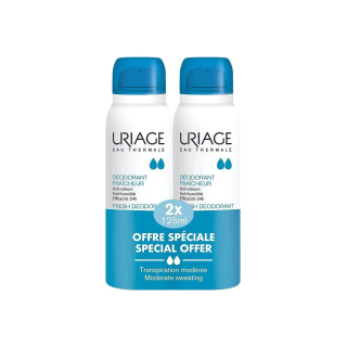 URIAGE Дезодорант-спрей, 2х125 мл. URIAGE Дезодорант-спрей, 2х125 мл.
