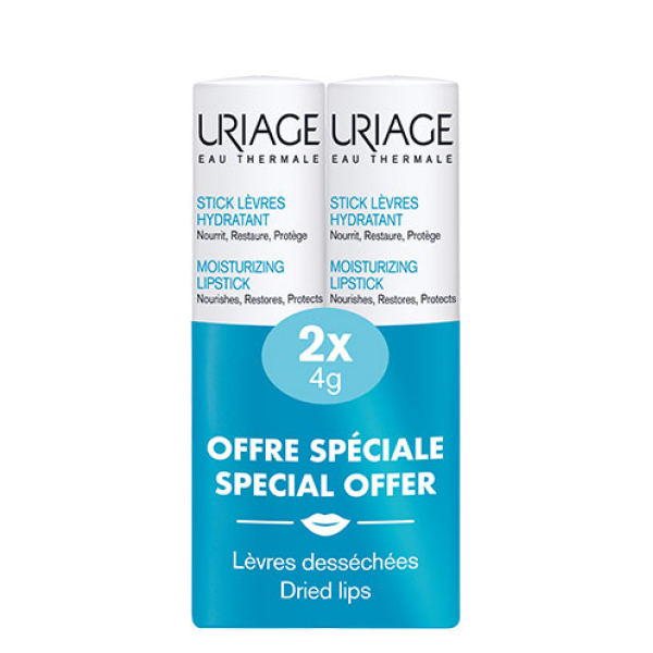 URIAGE EAU Thermale Стик за устни, 2х4 г