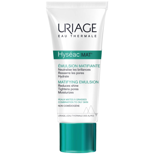 URIAGE Hyseac Mat Матираща емулсия за комбинирана към мазна кожа, 40 мл