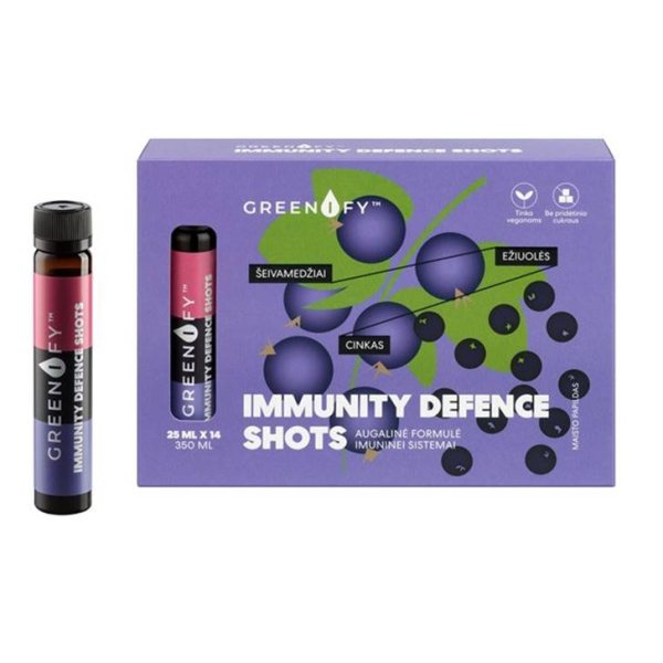 VALENTIS Greenify shots За имунна защита, 25 мл Х 14 бр. VALENTIS Greenify shots За имунна защита, 25 мл Х 14 бр.