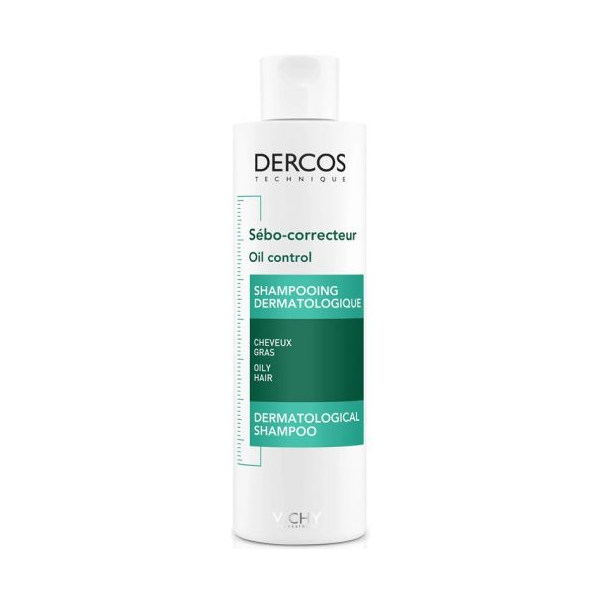 VICHY Dercos Oil Correcteur Себорегулиращ шампоан, 200 мл., 874366 VICHY Dercos Oil Correcteur Себорегулиращ шампоан, 200 мл., 874366