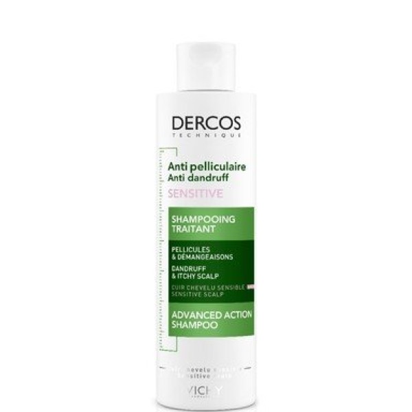 VICHY DERCOS Шампоан против пърхот чувствителен скалп 200мл. 323394 VICHY DERCOS Шампоан против пърхот чувствителен скалп 200мл. 323394