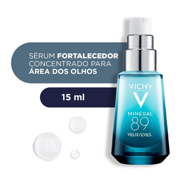 VICHYMINERAL 89 Гел грижа за околоочен контур 15мл. 596763 VICHYMINERAL 89 Гел грижа за околоочен контур 15мл. 596763