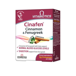 VITABIOTICS Цинафен, 60 таблетки